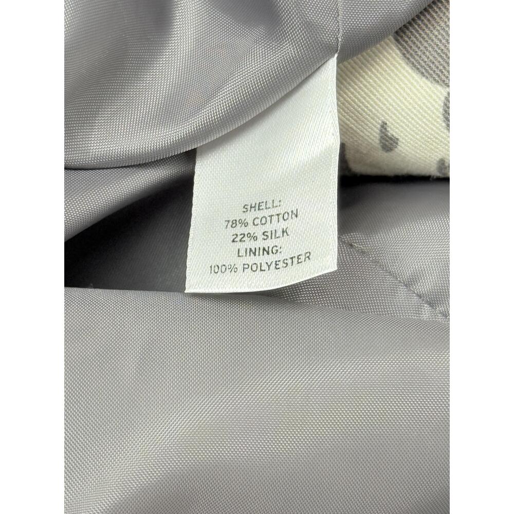 Halogen Womens Floral Pattern Grey Square  Neck Knee Length Sleeveless Dress 10 - Picture 5 of 8